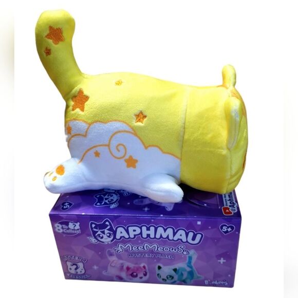 Aphmau MeeMeows Yellow Sun Cat Litter 4 Celestial Mystery Plush - Picture 2 of 5